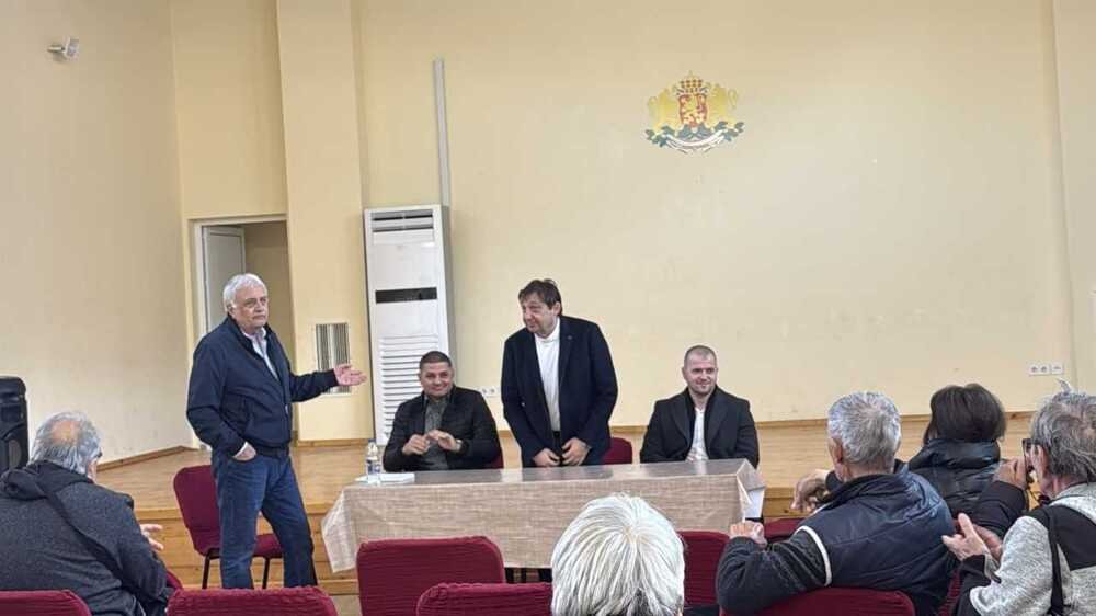 Кандидати на „Прогресивна България“ се срещнаха с жители на село Бели извор