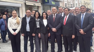 Врачанският екип на Румен Радев със силно участие при откриването на кампанията на &bdquo;Прогресивна България&ldquo; в Пловдив