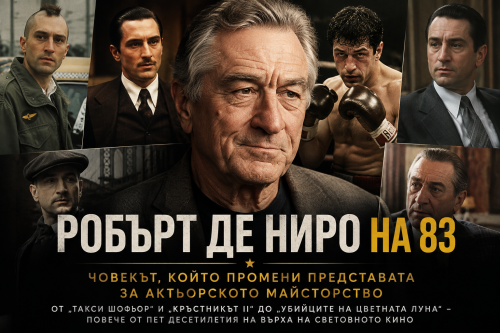 Робърт де Ниро на 83: Актьорът, който изчезва в героя