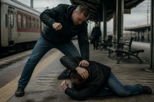 Мъж преби свой познат на жп гарата във Враца