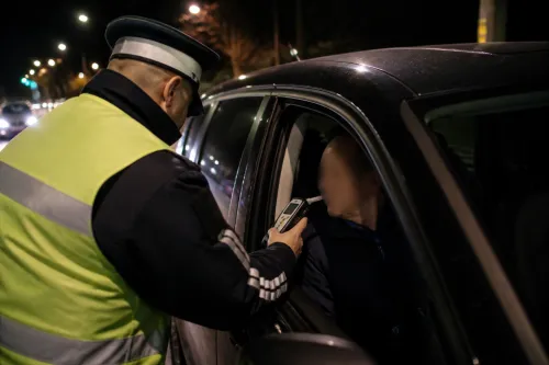 Полицията в Голямо Пещене хвана шофьор с 0,94 промила