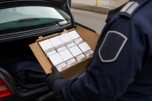 Полицията във Видин иззе 10 кутии цигари без бандерол