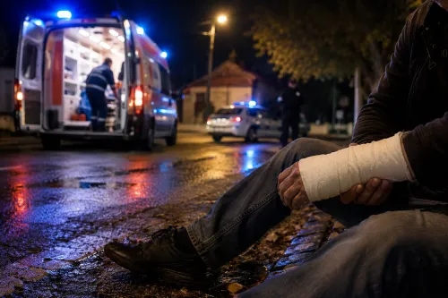 Пиян мъж от Враца падна в село Говежда и каза, че е пребит: В болница е със счупена ръка и комоцио