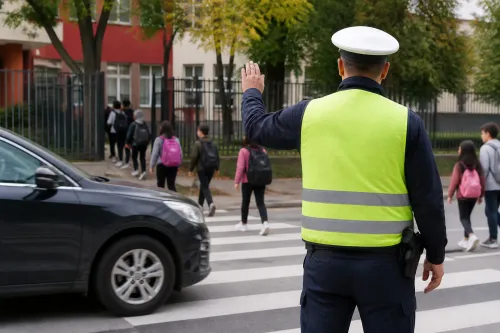 Пътна полиция в Монтана засилва контрола около училищата на 15 септември