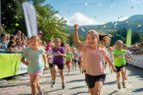 Десетки деца превърнаха Kom Epic Half Ultra в празник