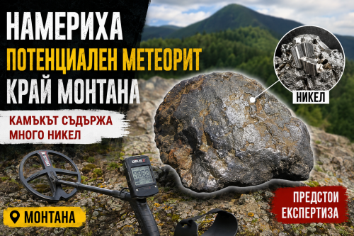 Сензация край Монтана: Откриха камък, който може да е метеорит