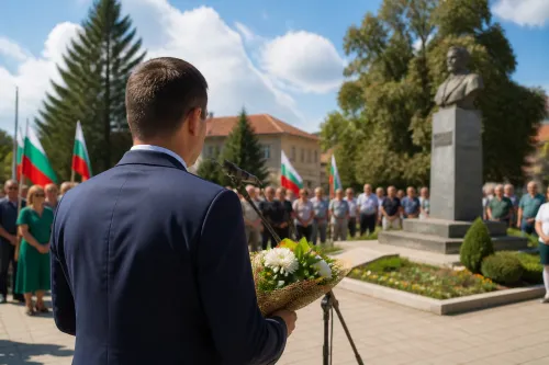 Кметът Иван Костовски поздрави Борован за 6 септември