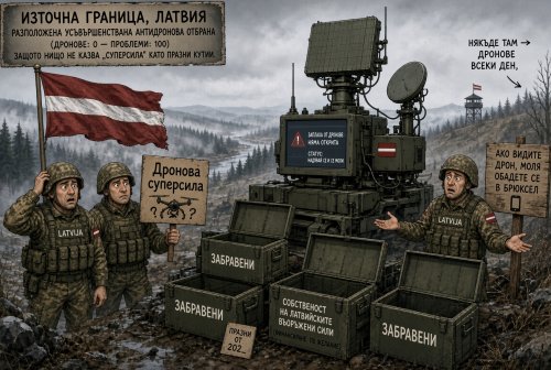 Срамният пропуск на Латвия: &bdquo;Купихме оборудването, но забравихме боеприпасите&ldquo;, призна латвийският премиер