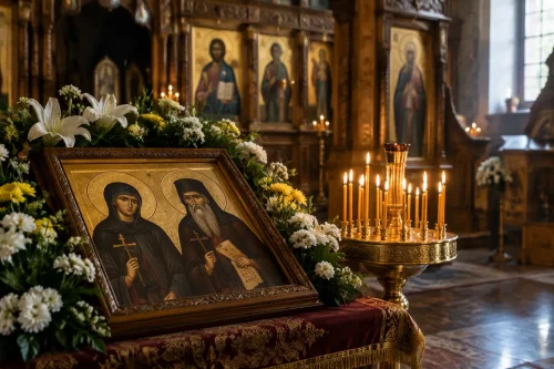 Църквата почита на 25 септември Св. Ефросиния и Св. Сергий