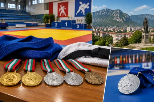 Видинският клуб спечели пет медала в самбо и джудо