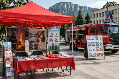 Пожарната в Монтана открива шатри за обучение на 13 октомври