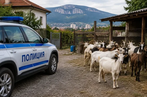 Полицията във Враца установи двама заподозрени за кражба на кози