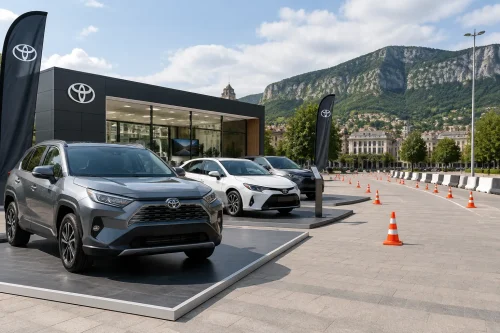 Toyota открива изнесен шоурум във Враца с тест драйв
