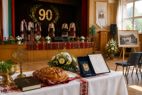 Читалището в Долна Рикса отбеляза 90 години с водосвет