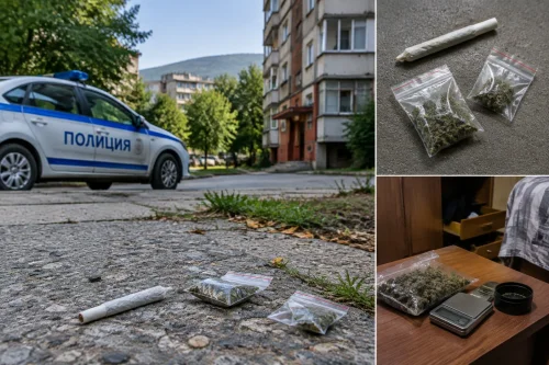 Полицаи във Видин хванаха 18-годишен с канабис