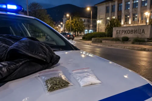 Полицията в Берковица задържа 19-годишен с канабис и амфетамин
