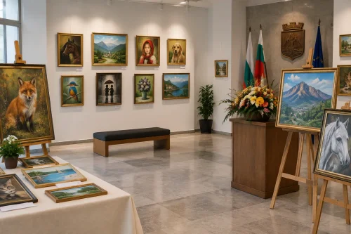 Феня Каранейчева откри в Мездра изложба с 21 картини