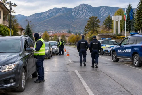 Полиция и жандармерия блокираха Вършец при две акции