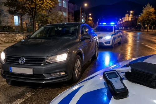 Полицията във Вълчедръм задържа шофьор с 2,13 промила