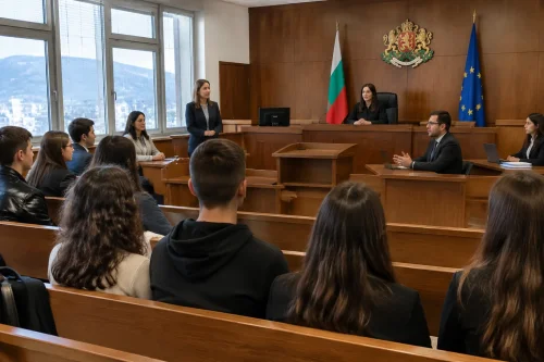 Десетокласници от ПГПЧЕ „Петър Богдан“ влязоха в ролята на съдии