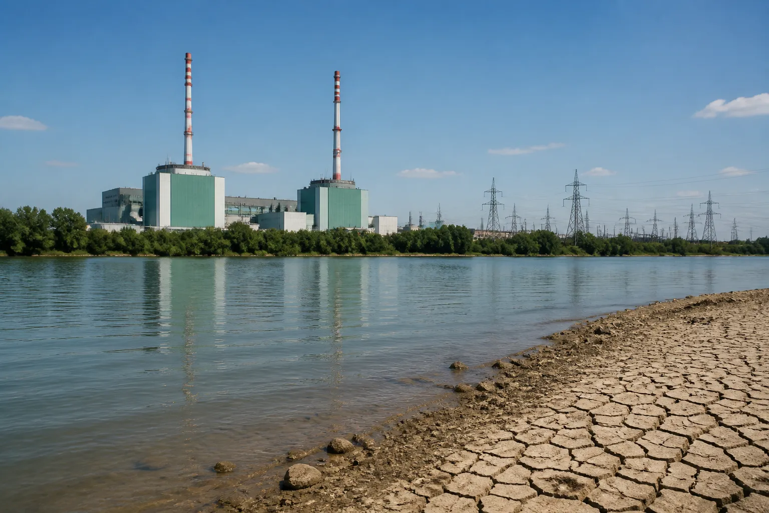 АЕЦ „Козлодуй“ намали мощност заради Дунав и горещините