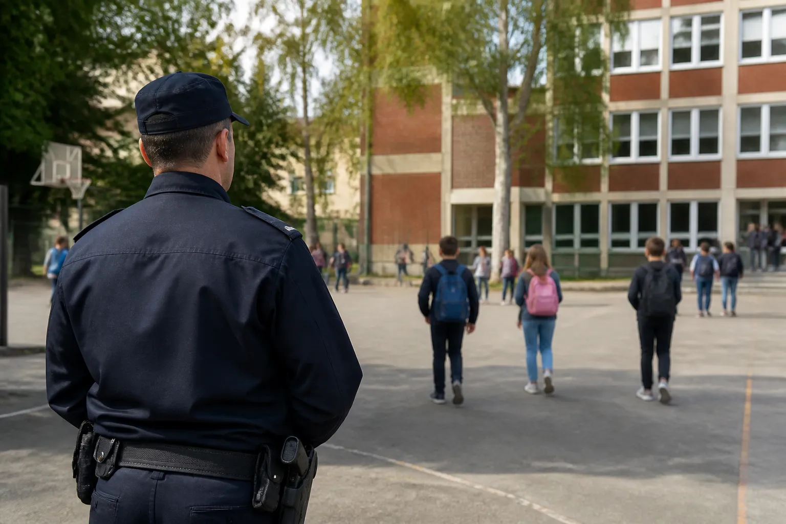 Полицията в Лом установи 16-годишен за вандалска проява в училище