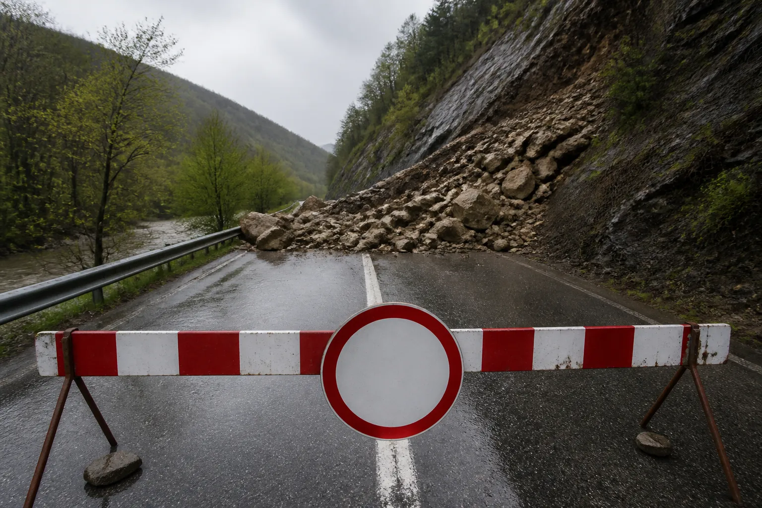 АПИ затвори път I-1 Ботевград–Мездра при км 177