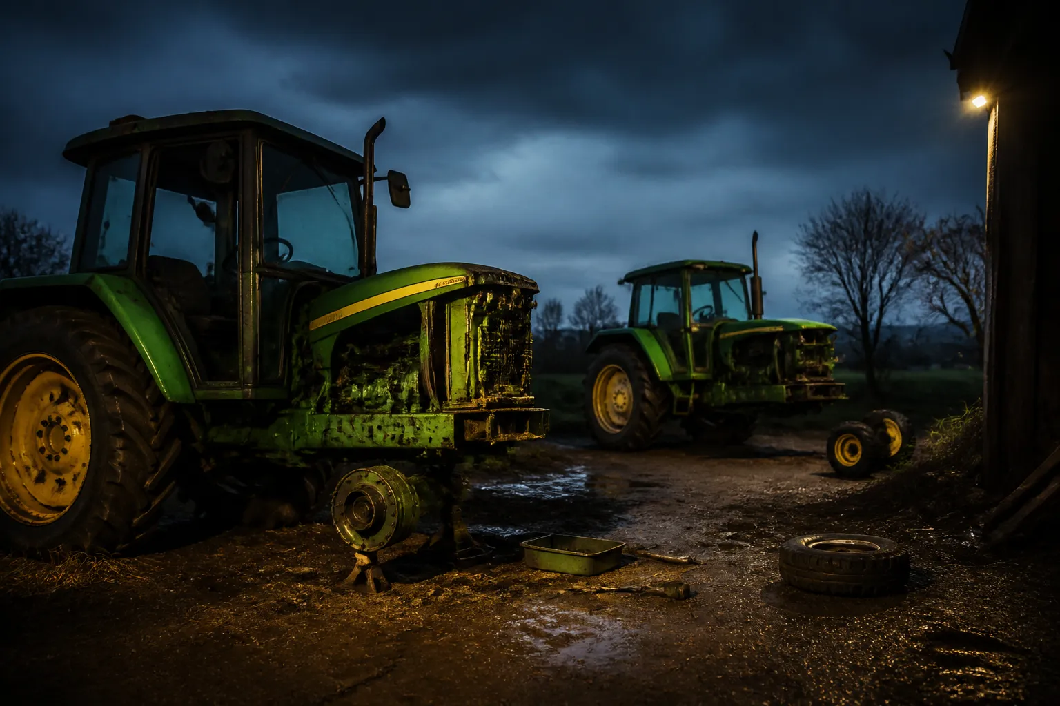 Крадец разкости два John Deere-а край Монтана за 6300 евро