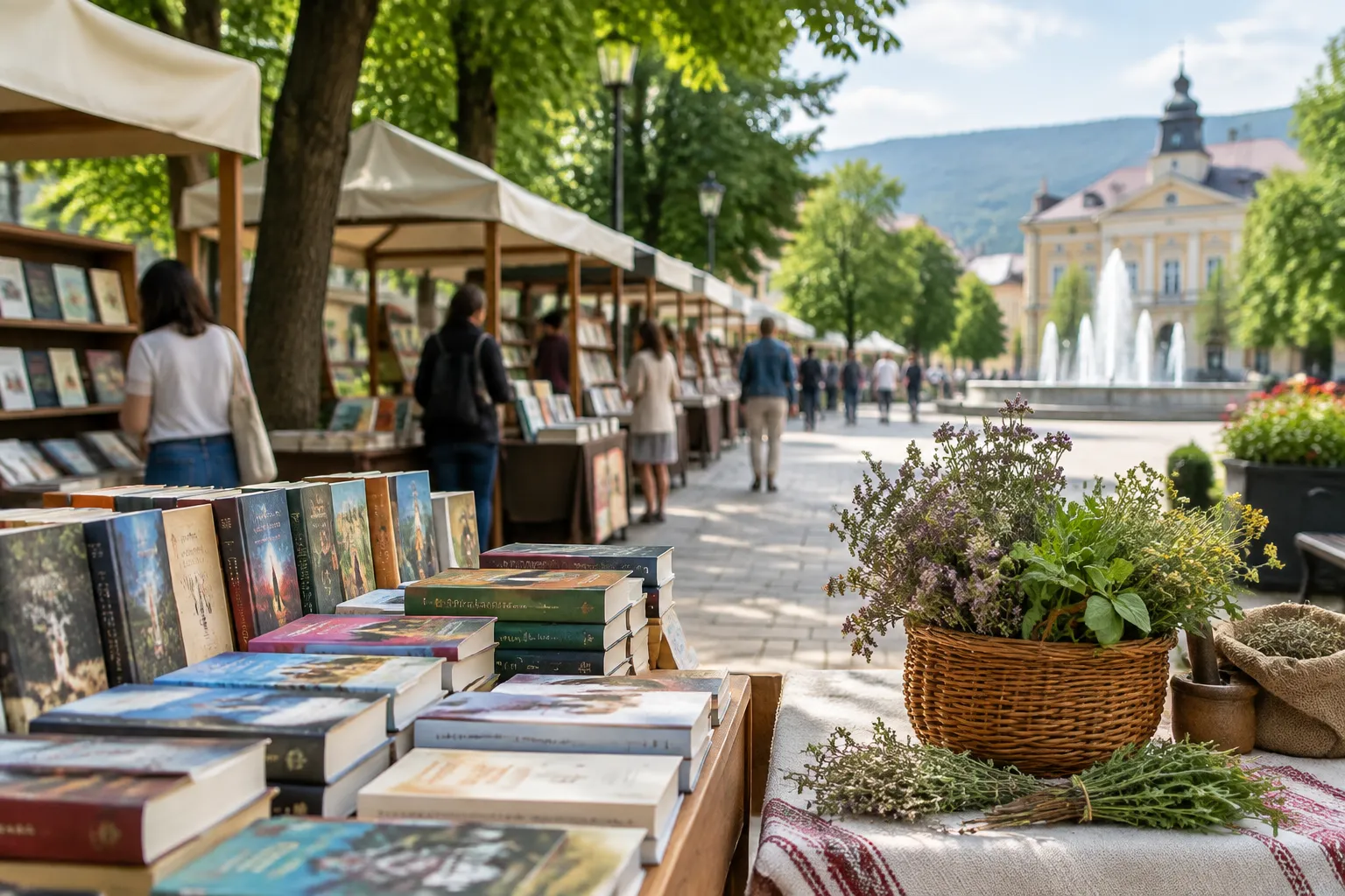Алея на книгата се връща в Монтана и среща „Бабина душица“