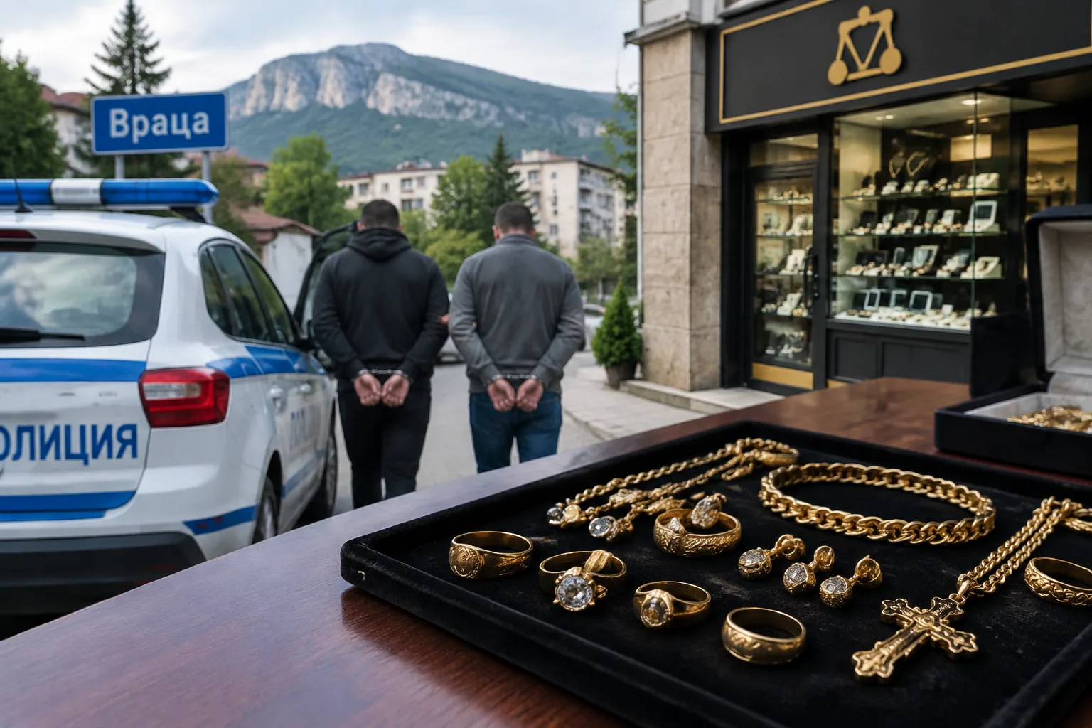 Полицията разкри кражба на злато в Липница, двама са задържани