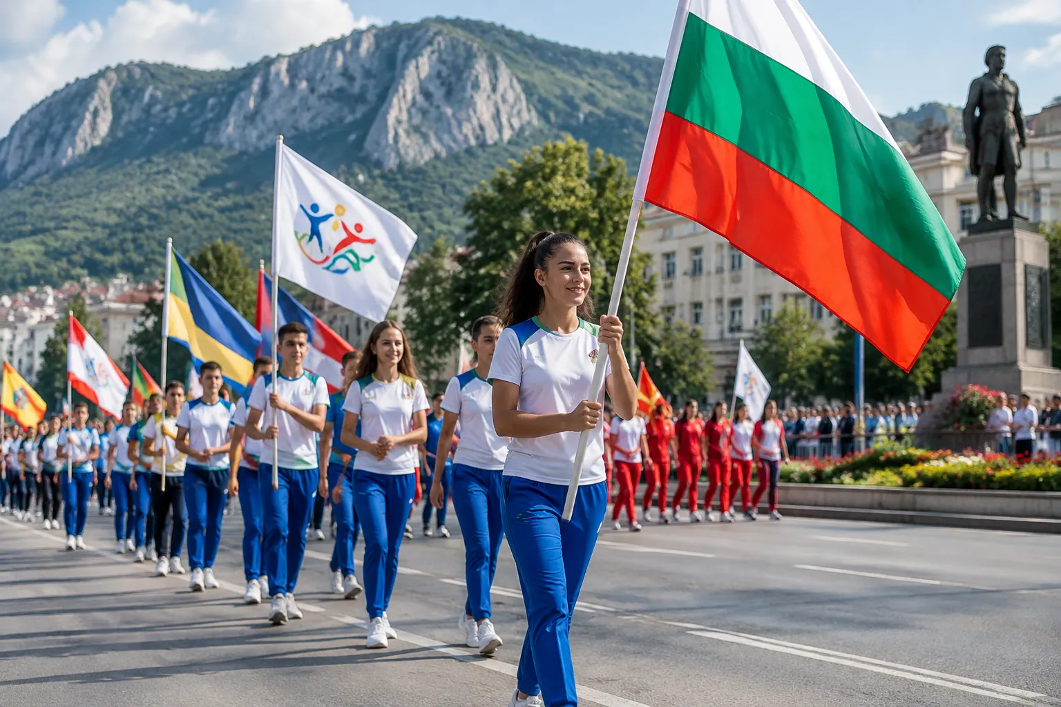 Враца открива XIX младежки олимпийски фестивал с дефиле