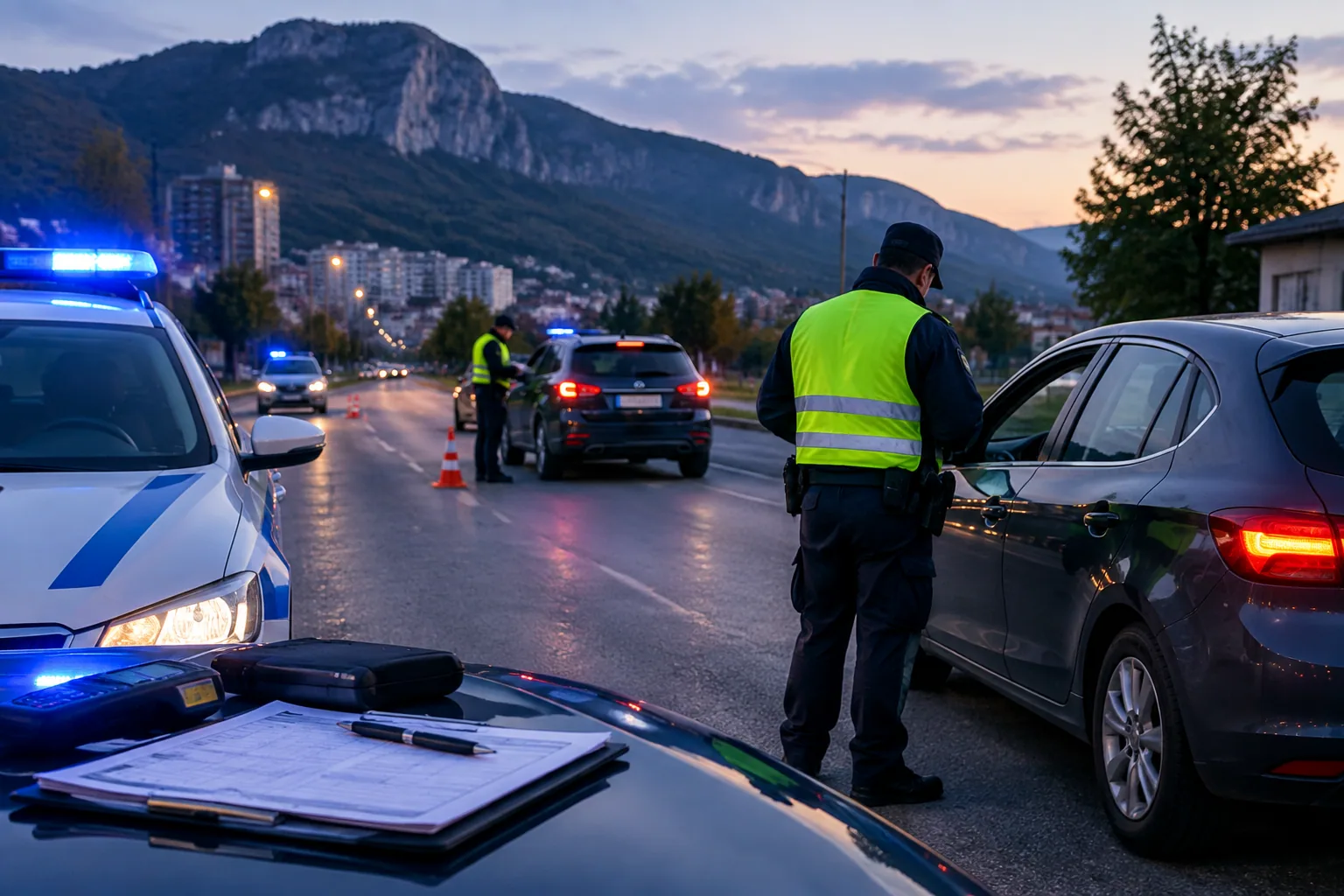 Полицията във Враца глоби 52 шофьори в 22-часова акция