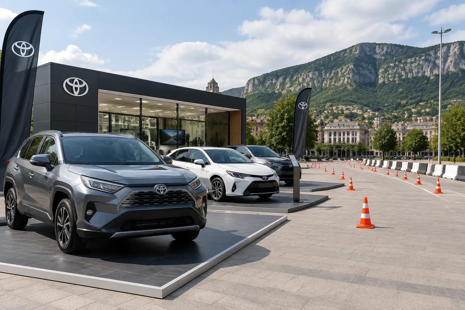 Toyota открива изнесен шоурум във Враца с тест драйв