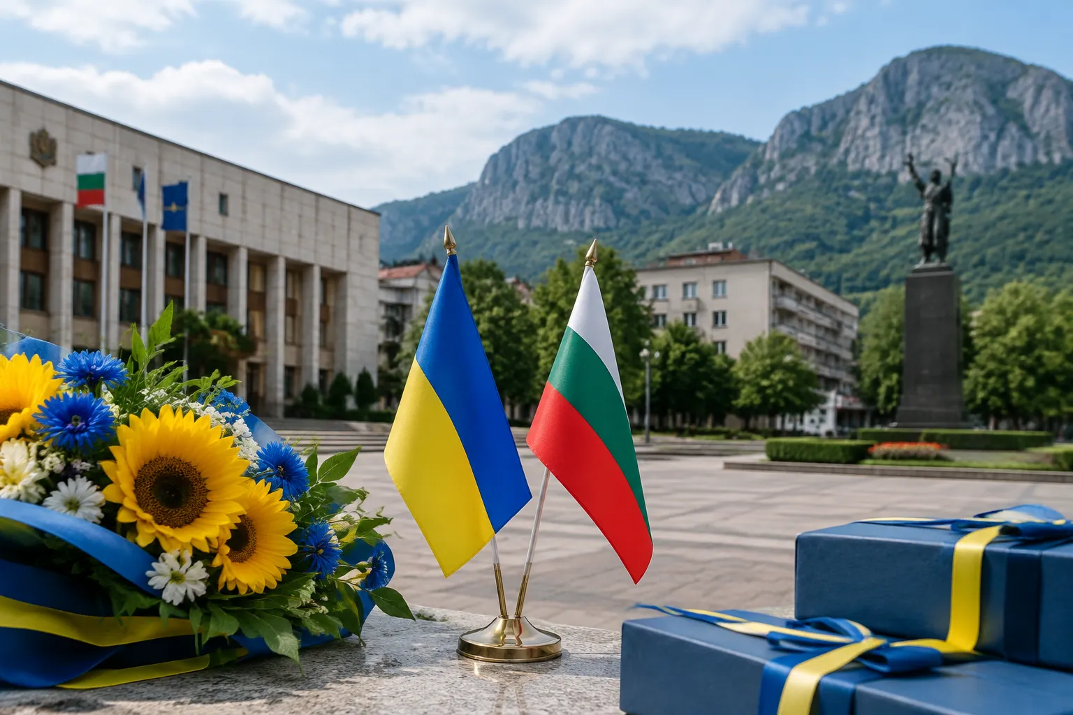 Враца посрещна делегация от побратимения украински град Суми