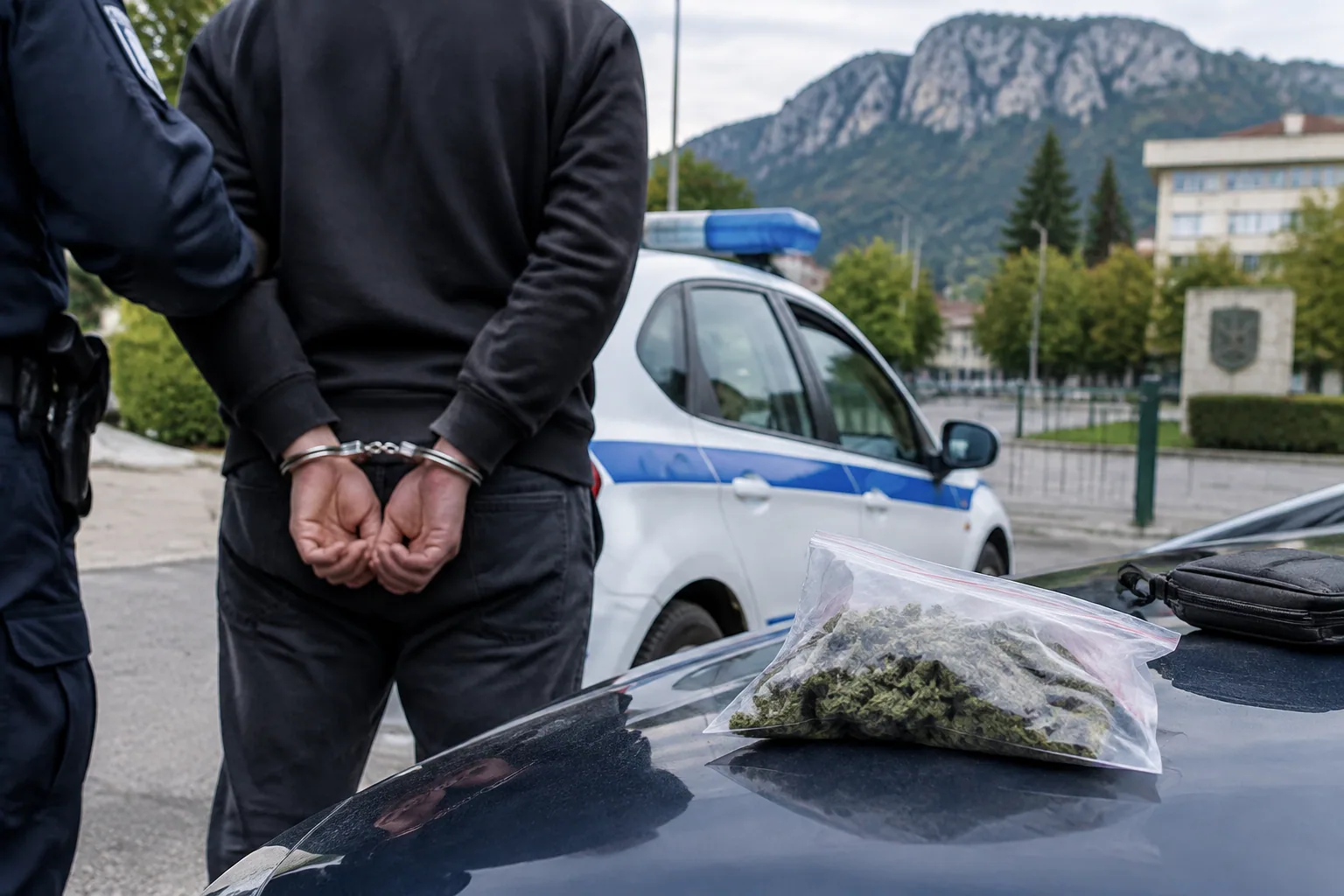 Полицията във Видин задържа 24-годишен с канабис
