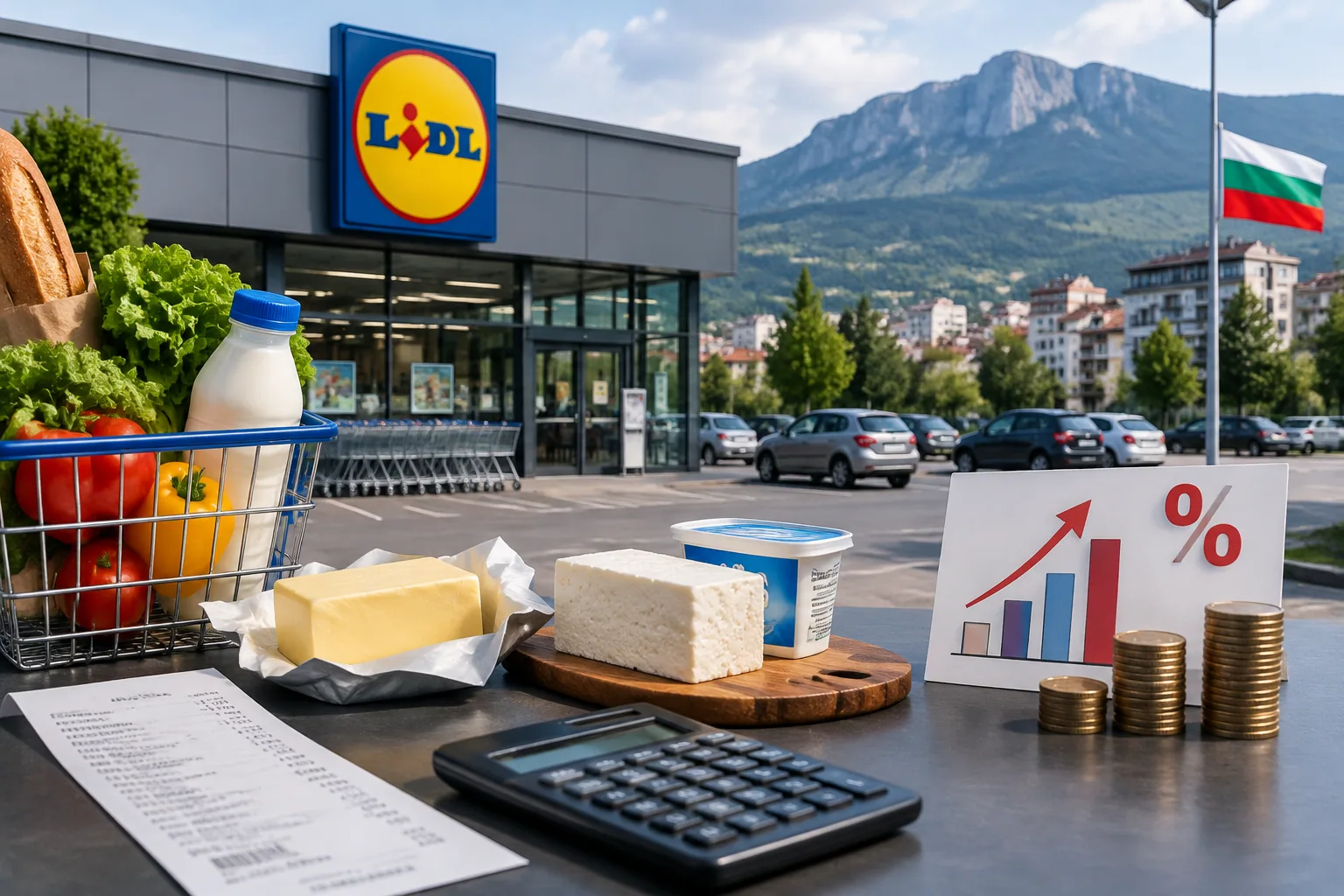 Шефът на Lidl България отрече 135% надценки