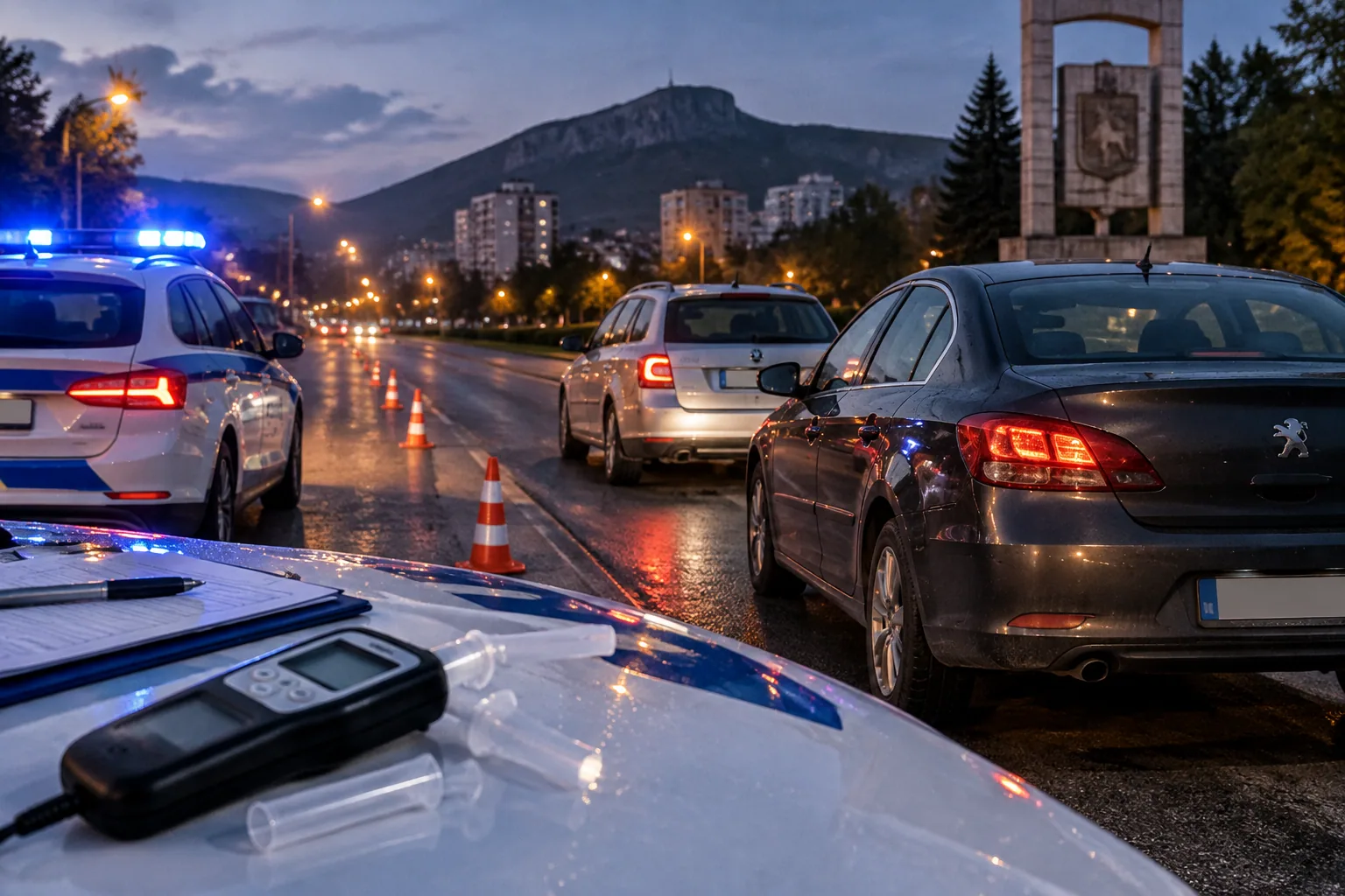 Полицията във Видинско задържа двама 25-годишни с алкохол