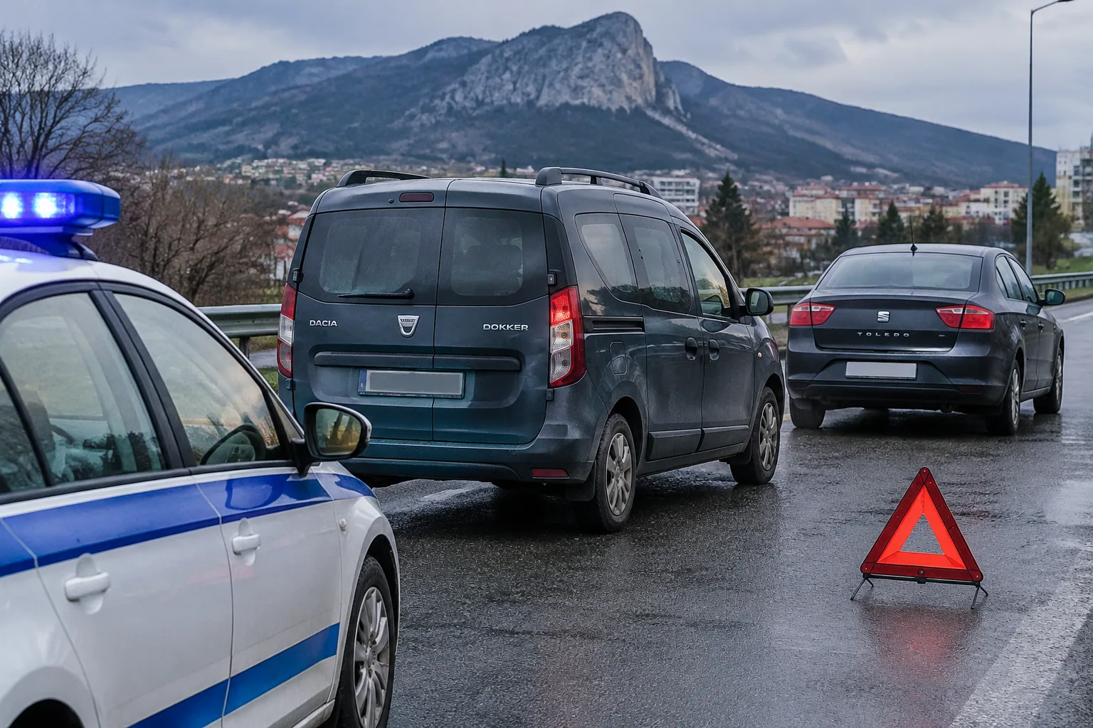 Полицията в Монтана спря две коли без регистрация