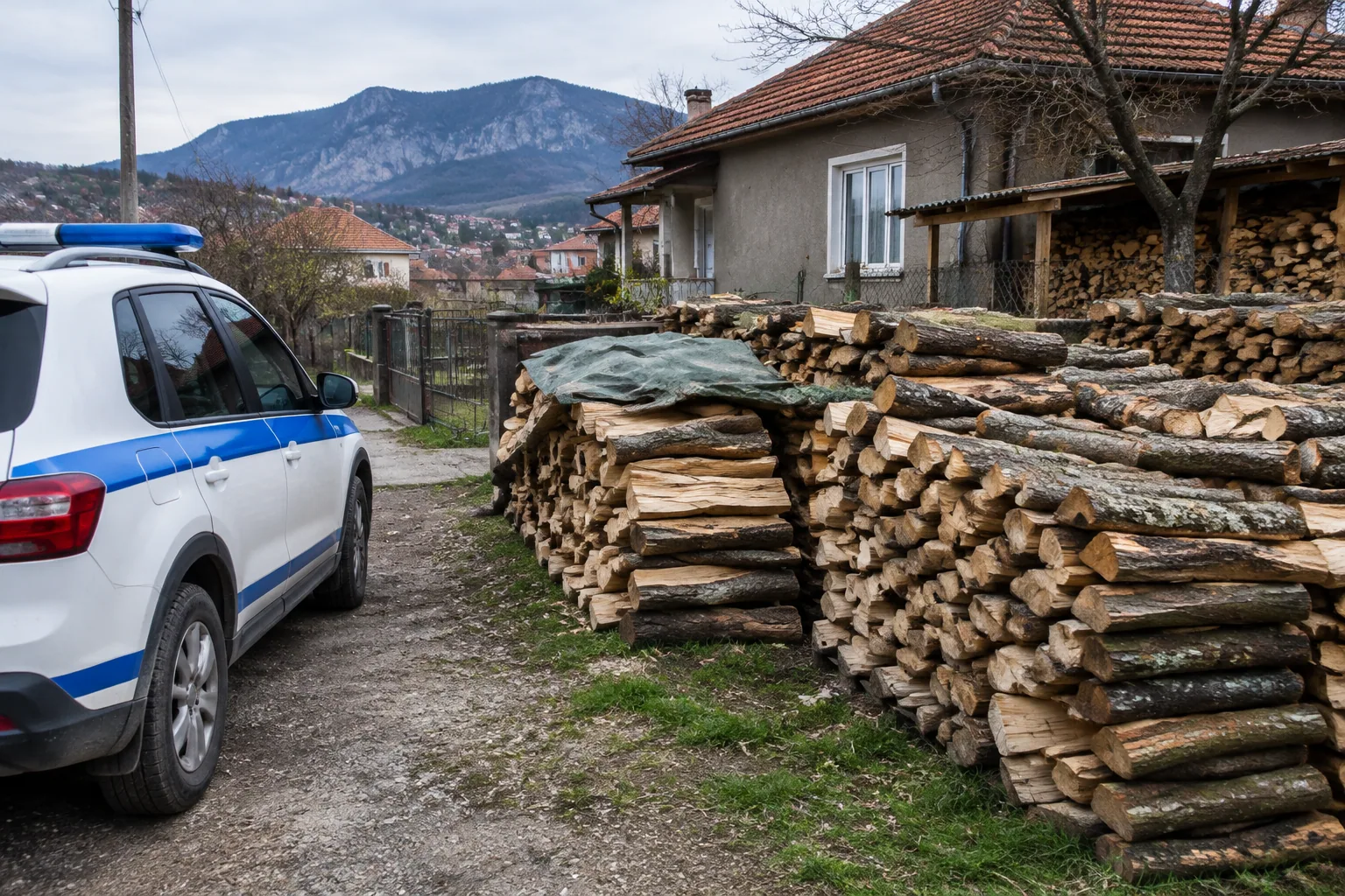 Полицията във Вършец иззе 2,5 кубика незаконни дърва
