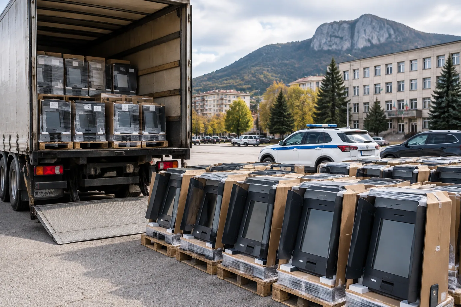 227 машини за вота на 25 октомври пристигнаха във Враца