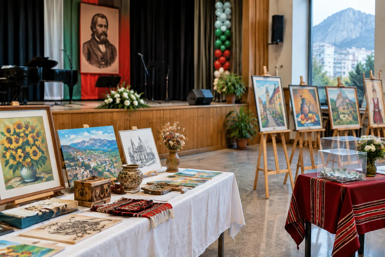 СУ „Отец Паисий“ във Враца събра средства с ученическа изложба