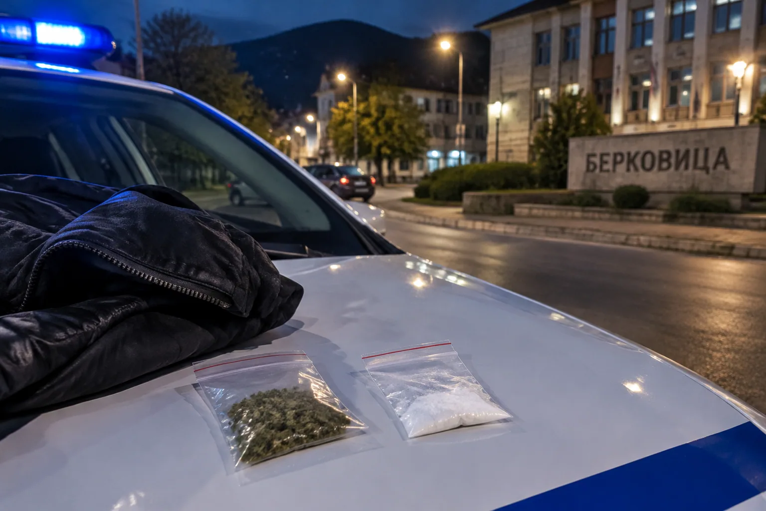 Полицията в Берковица задържа 19-годишен с канабис и амфетамин