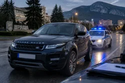 МВР в Монтана спря ломчанин с джип на починала жена