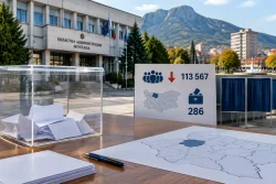 РИК Монтана отчете 300 избиратели по-малко за месец