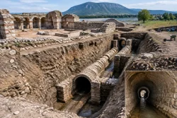 Археолози разкриват 200 метра галерии под термите в Рициария