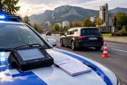 Полицията във Врачанско глоби с 114 електронни фиша за ден