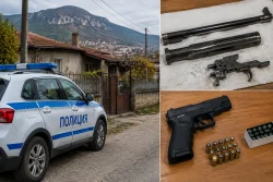 Полицията иззе части от оръжие и пистолет във Врачанско