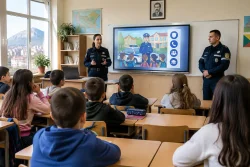 Полицаи от Монтана изнесоха урок по сигурност